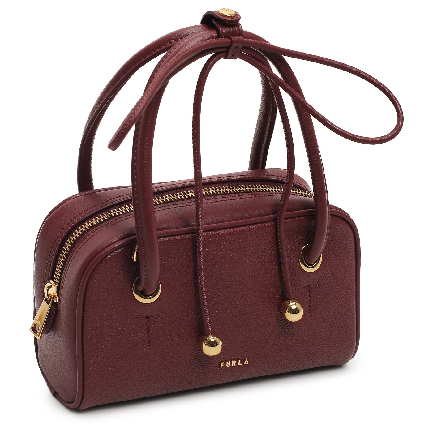 Кожаная сумка Furla Poppy