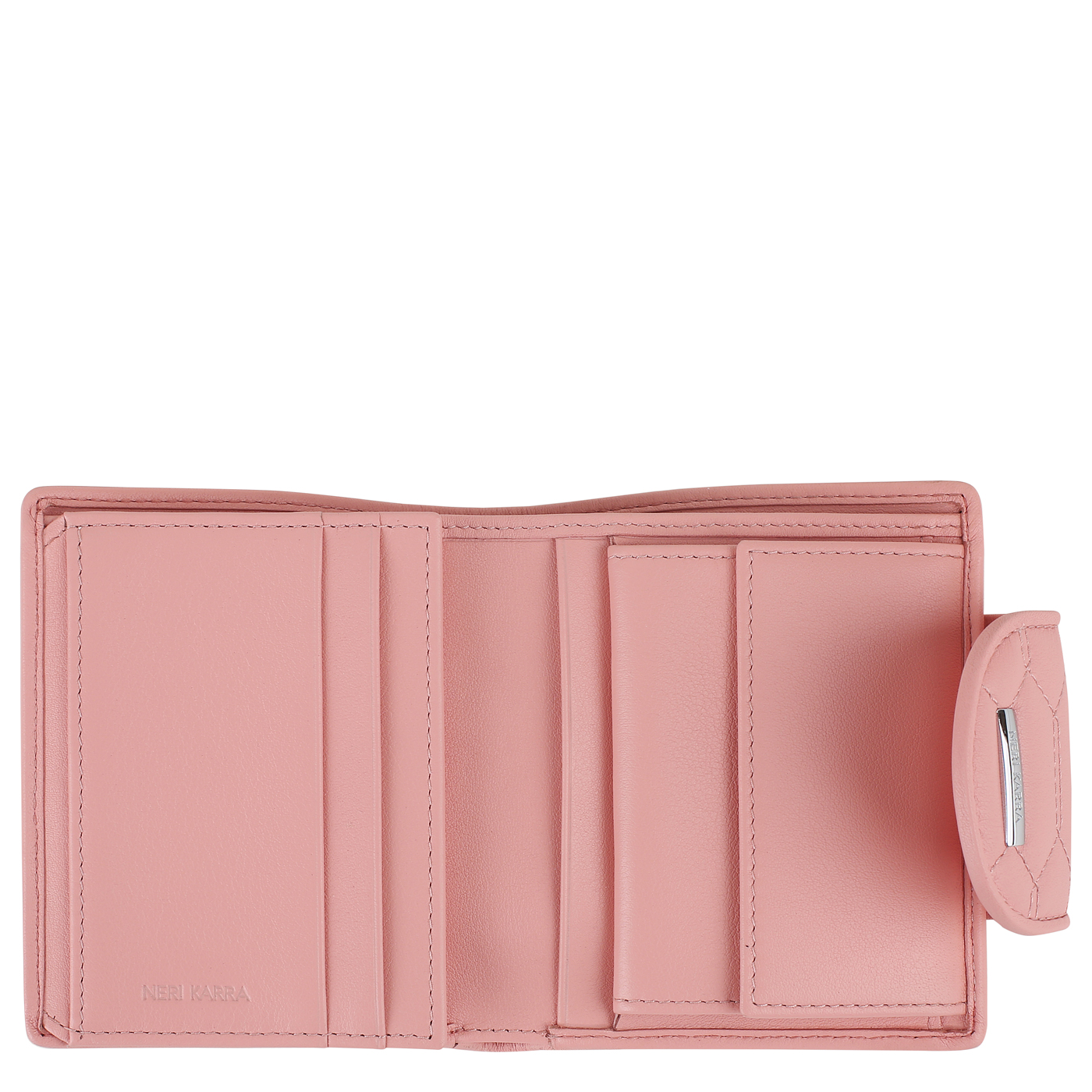 Портмоне складное на кнопке Neri Karra 