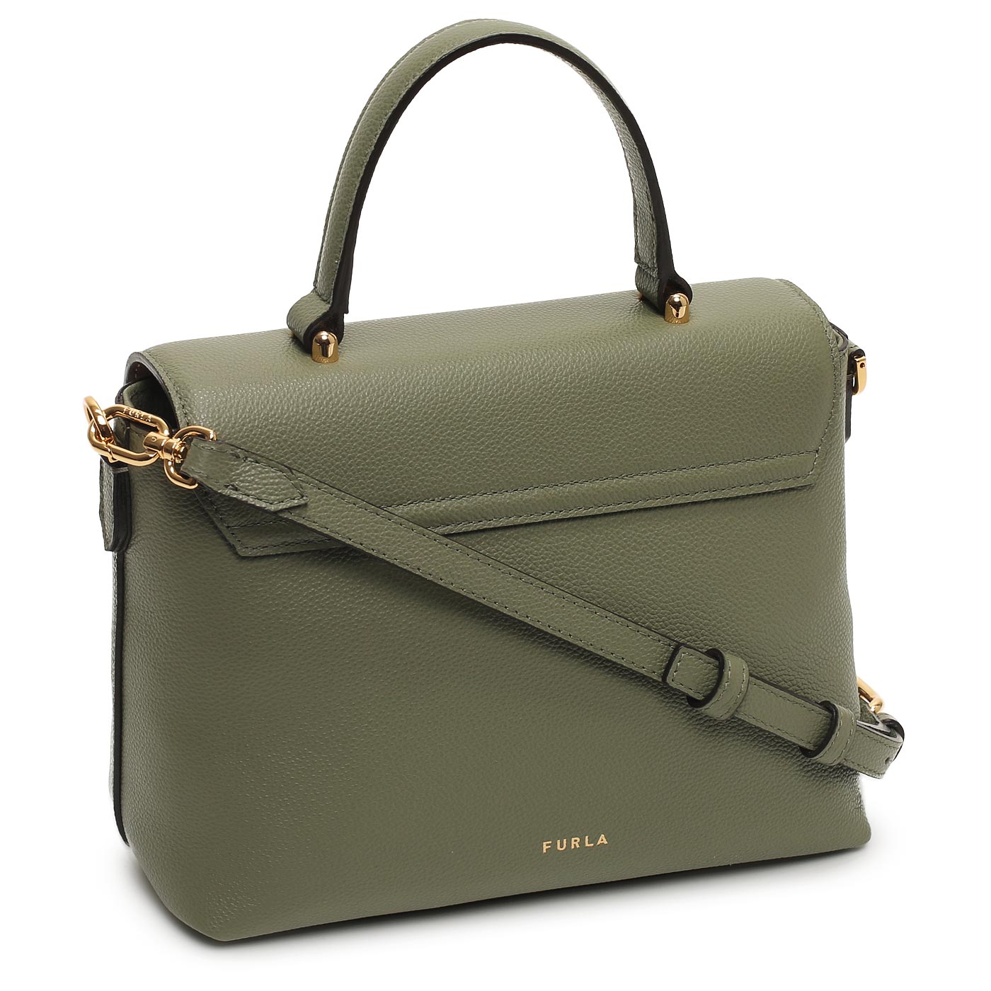 Кожаная сумка Furla Moonlight