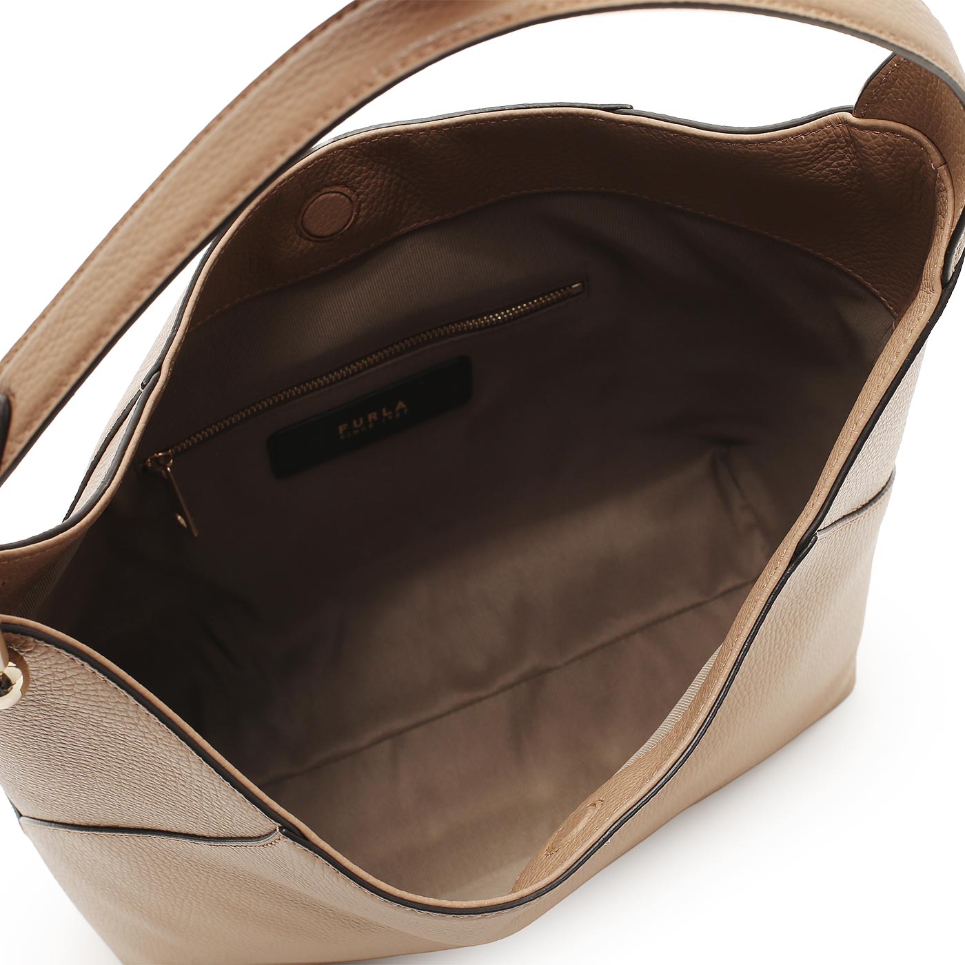 Кожаная сумка Furla Lara