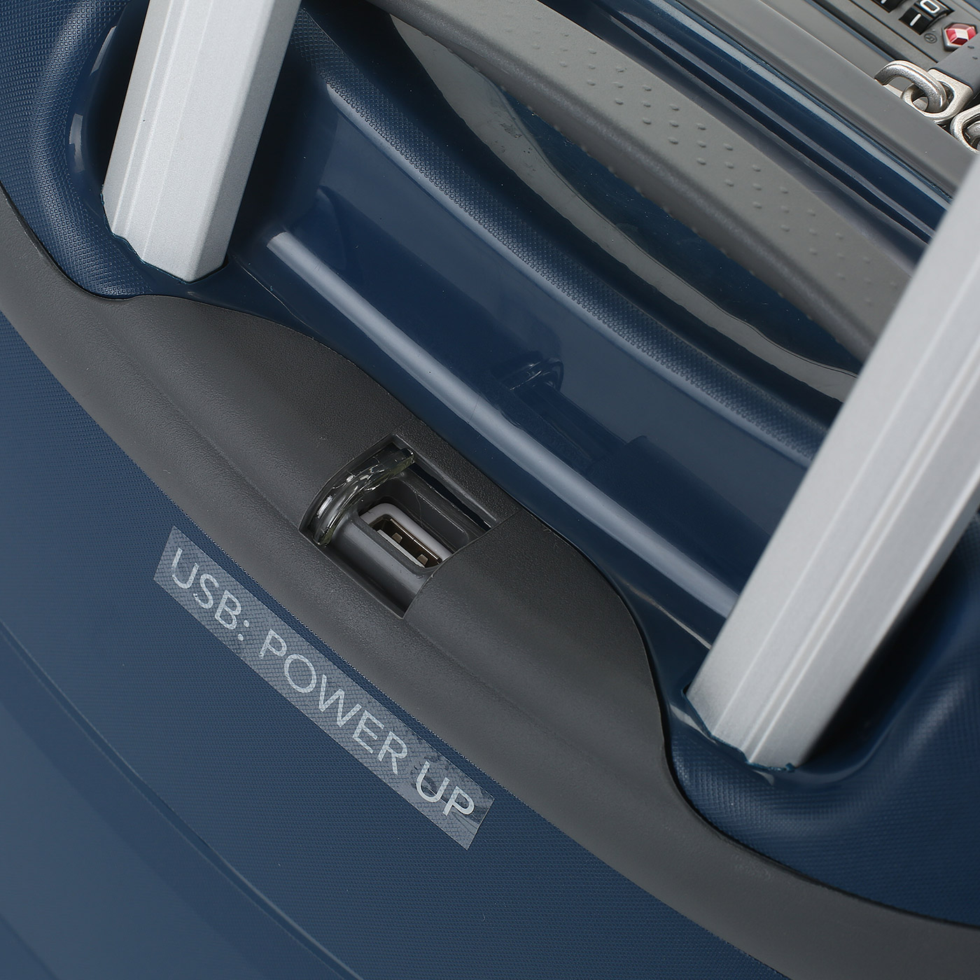 Чемодан маленький S из полипропилена с кодовым замком Ricardo Mendocino