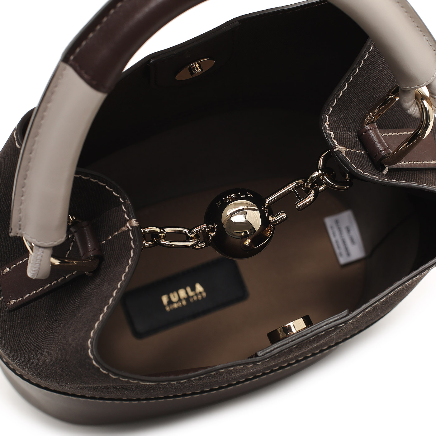 Кожаная сумка Furla Sfera