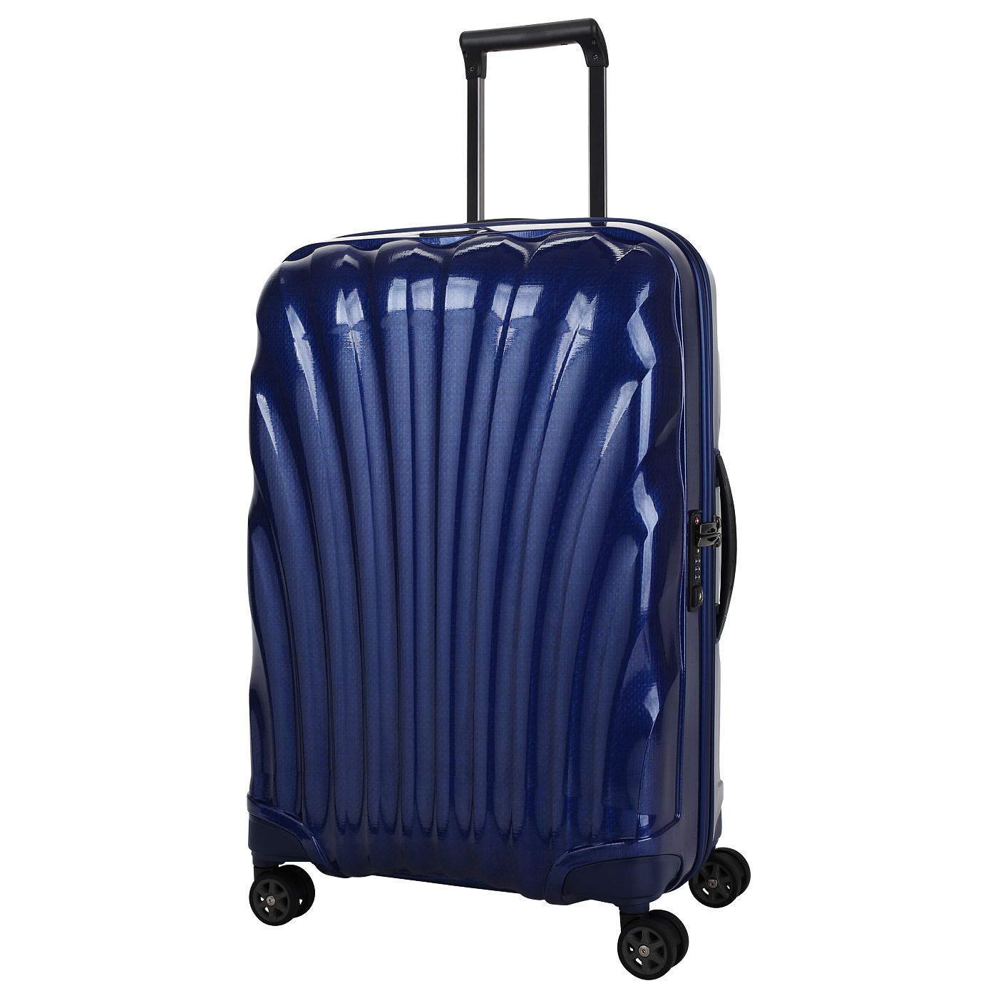 Samsonite Чемодан средний M из материала Curv с кодовым замком