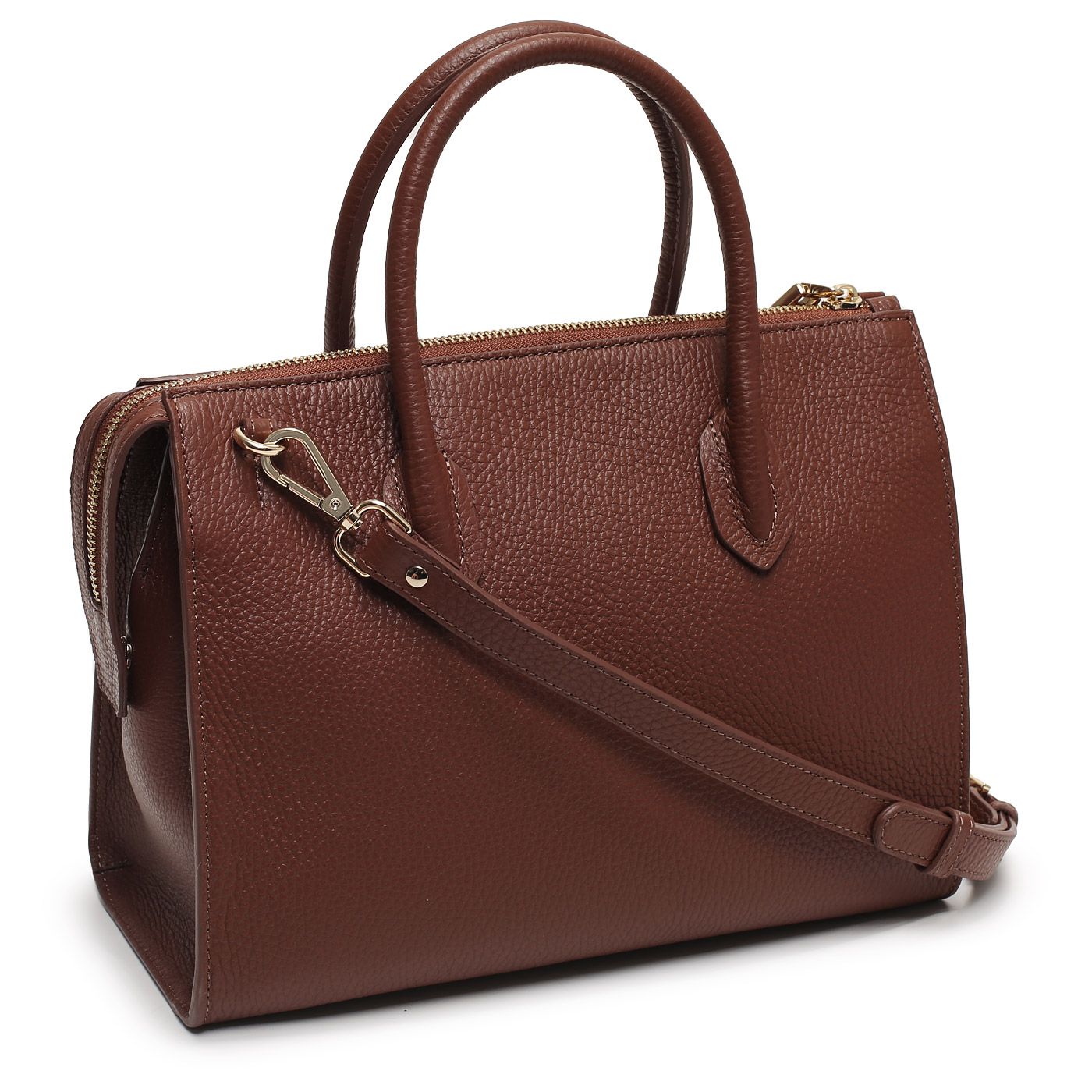 Кожаная сумка Aurelli Soft