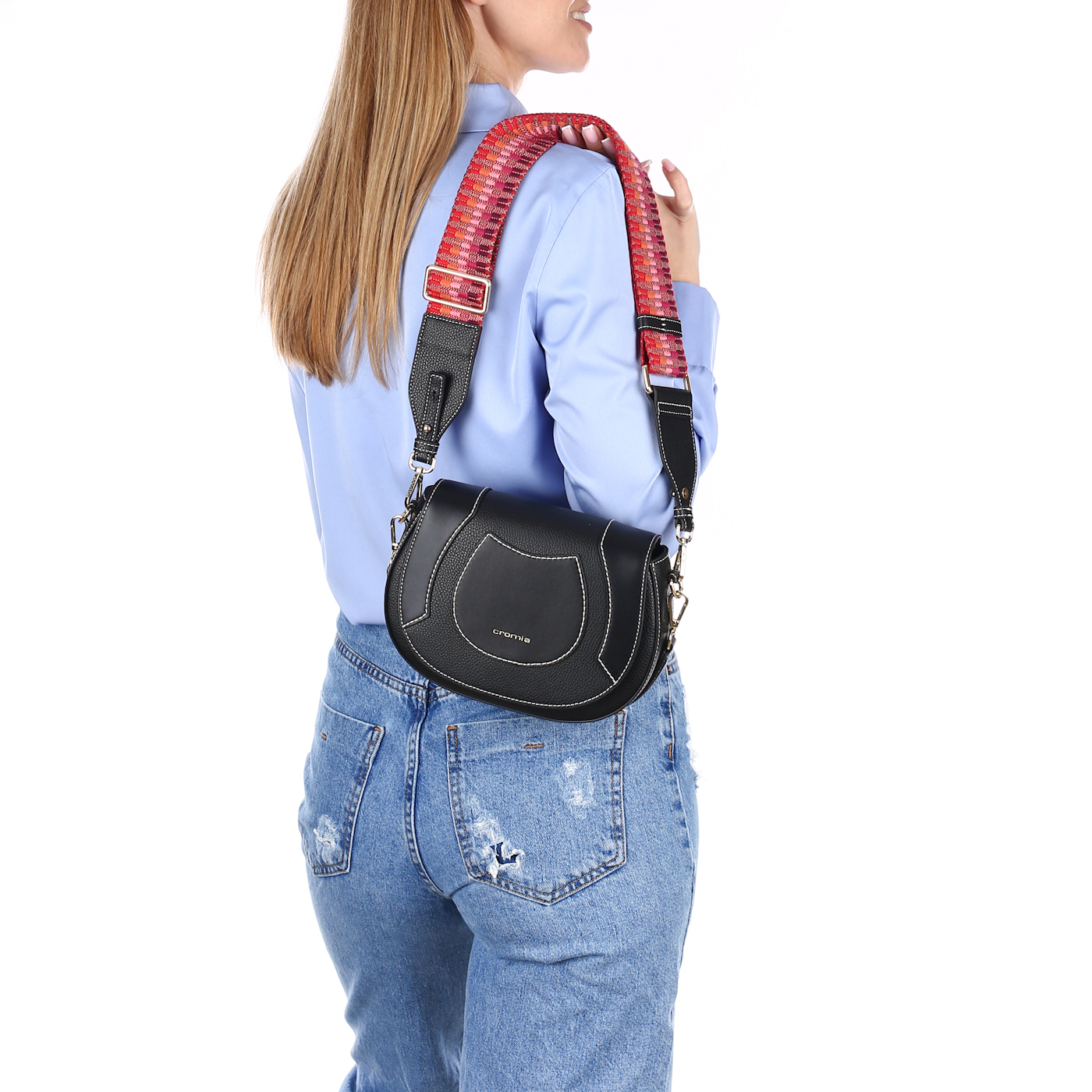 Кожаная сумка Cromia Mirea