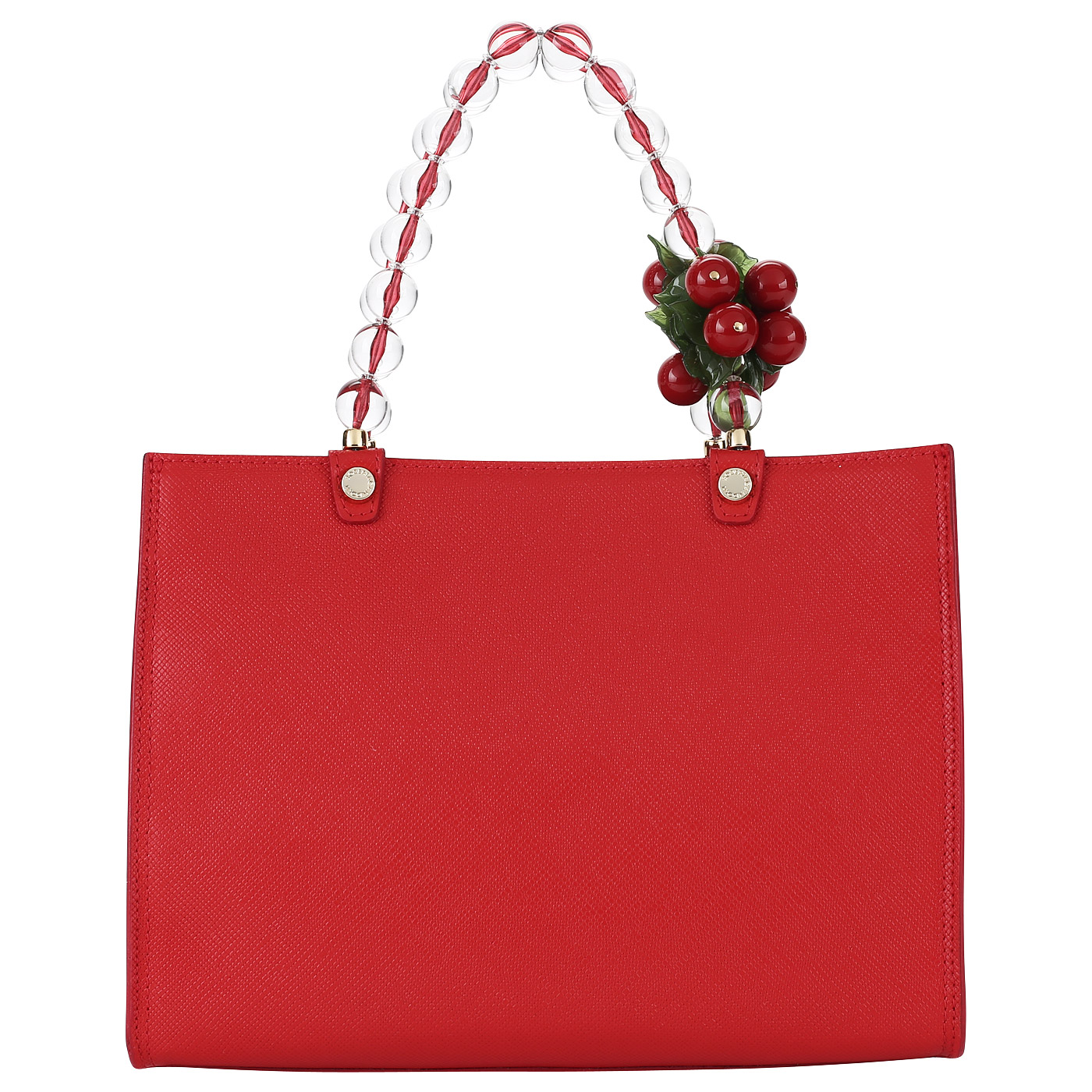 Roberta Gandolfi Красная женская сумочка из натуральной кожи