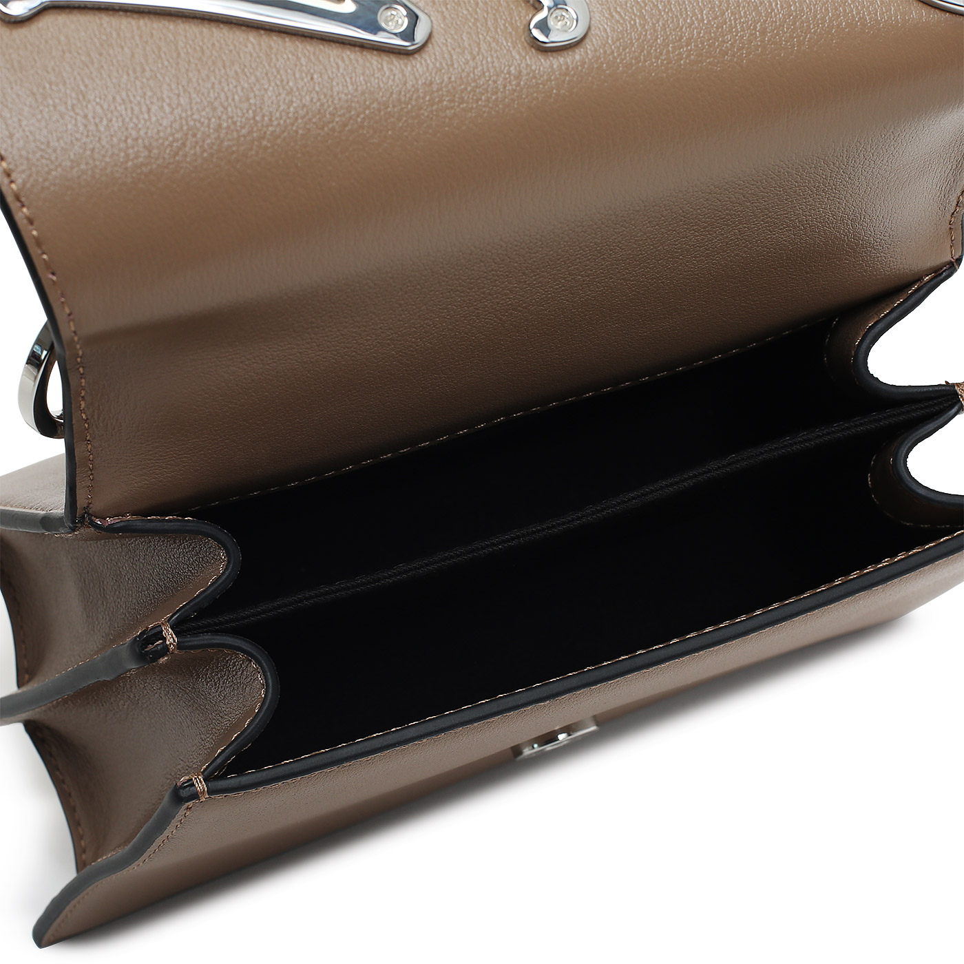 Кожаная сумка Karl Lagerfeld Signature