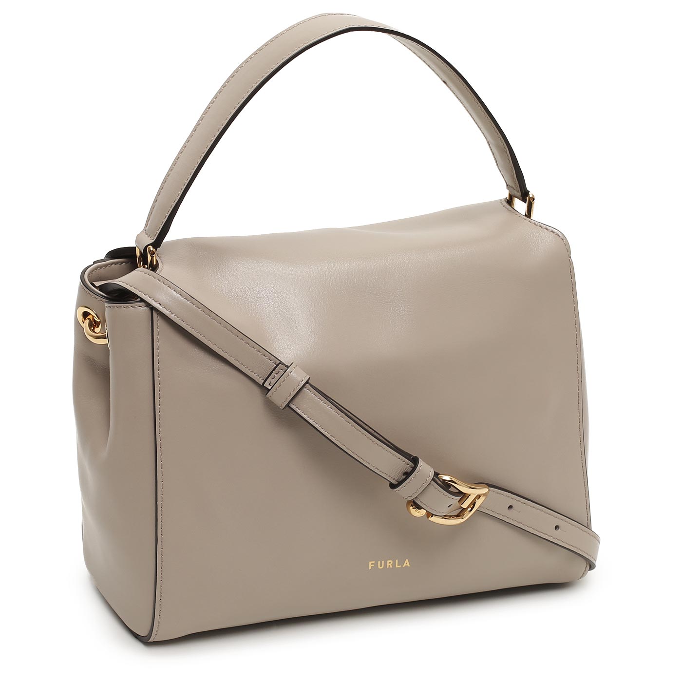 Кожаная сумка Furla Domus