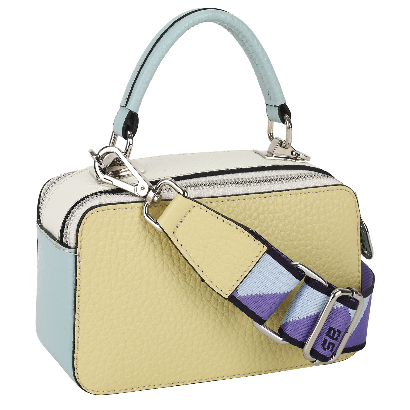 Кожаная сумка через плечо Sara Burglar Giorgia Qerida