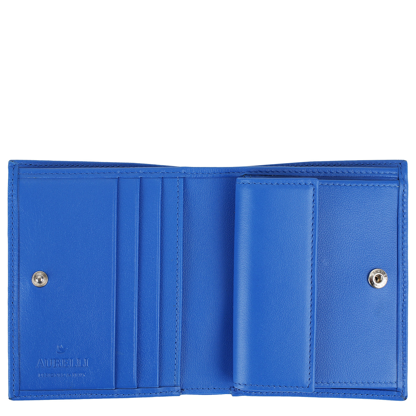 Кошелек складной на кнопке Aurelli Ocean