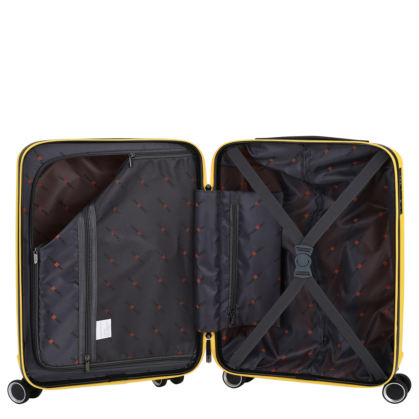 Чемодан для ручной клади из полипропилена Eberhart Vector