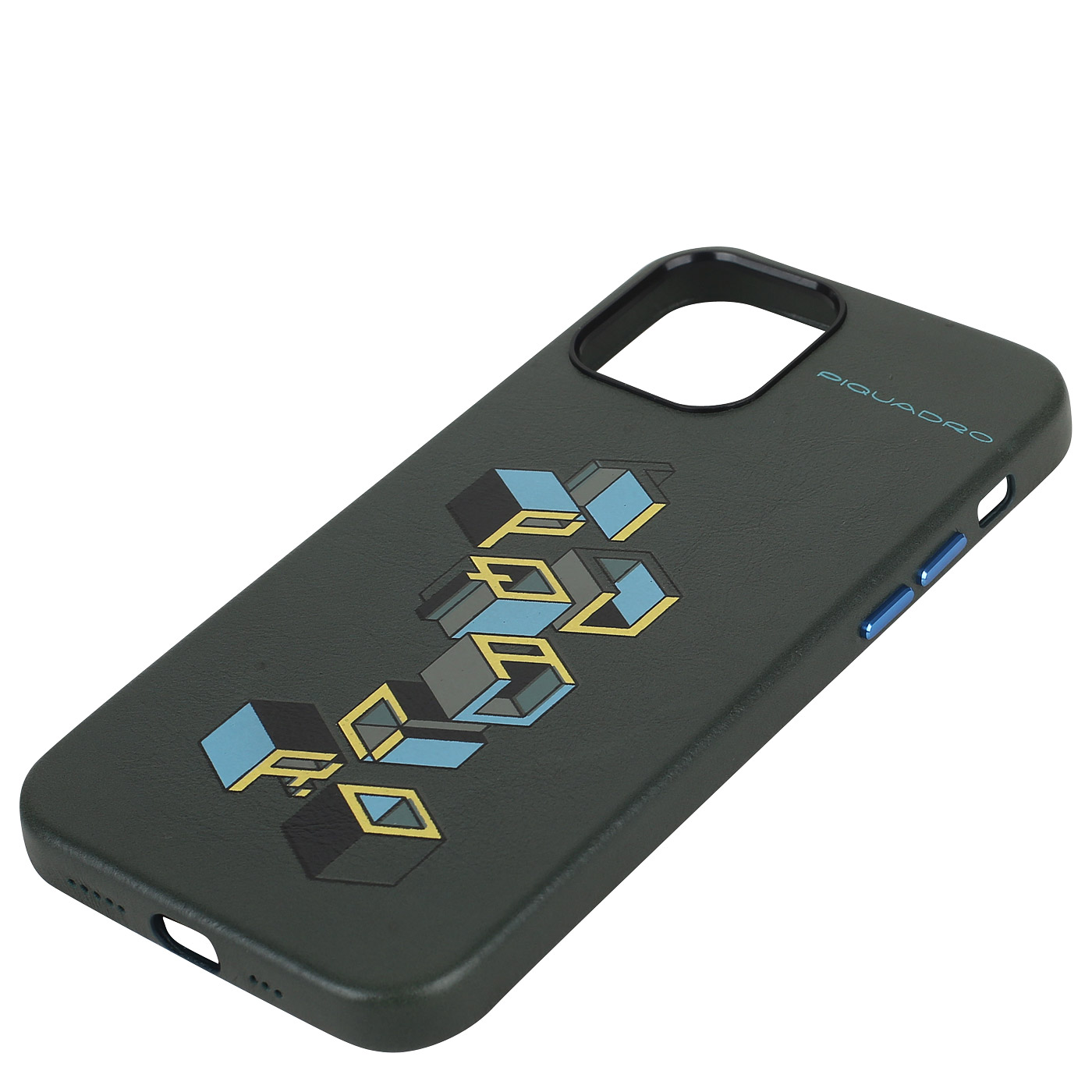 Чехол для iPhone 12 6.1" Piquadro Blue square
