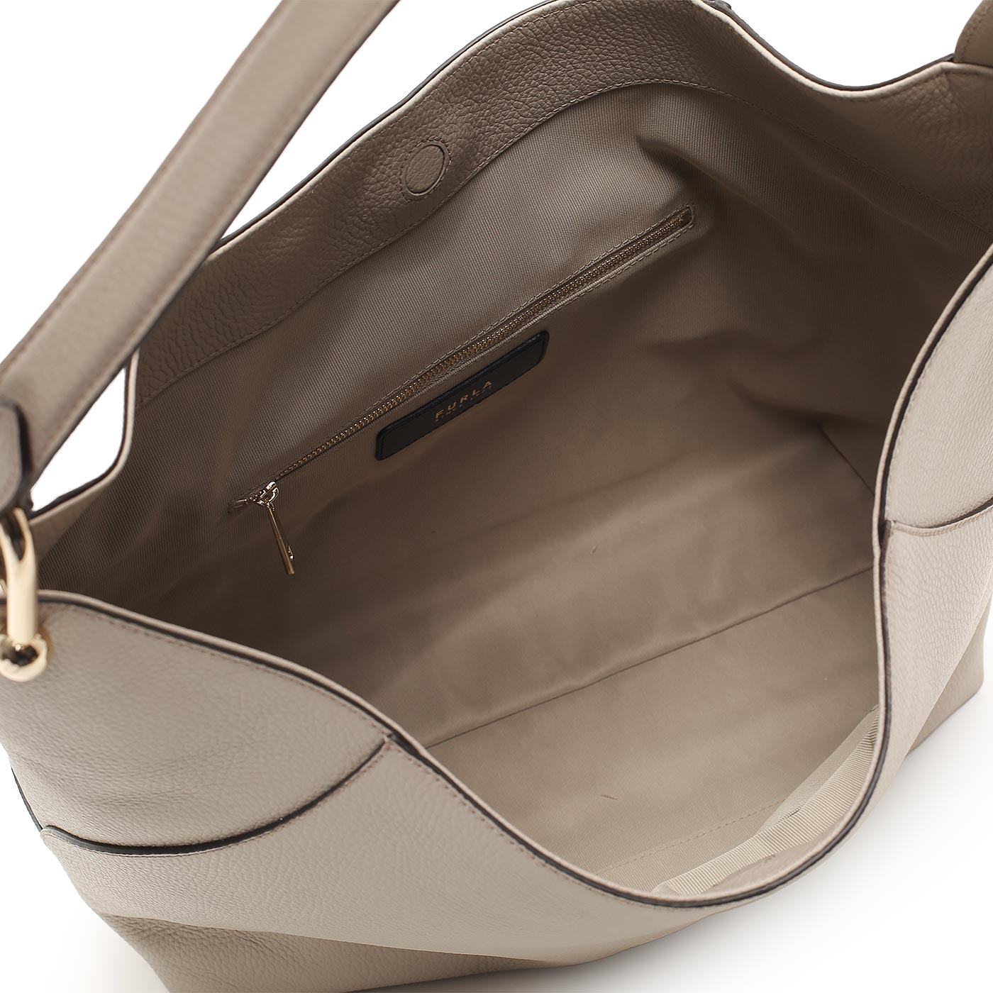 Кожаная сумка Furla Lara