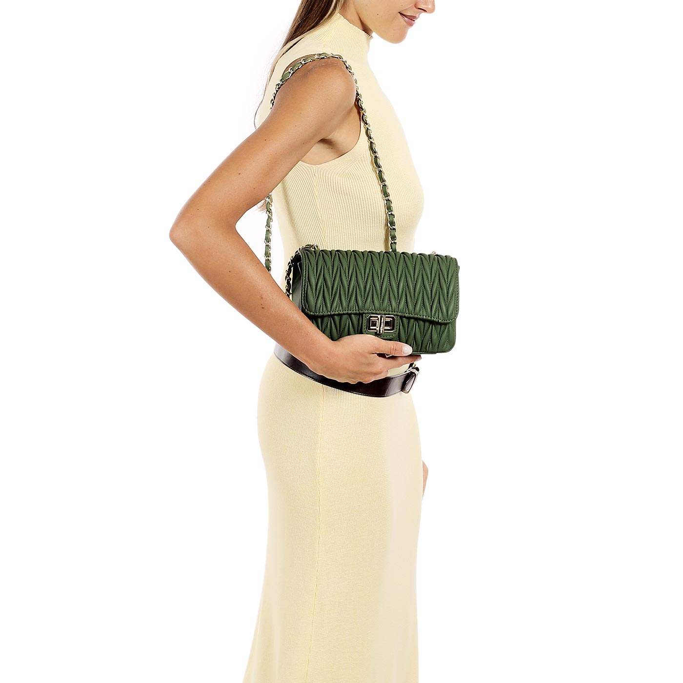 Сумка через плечо с цепочкой Sara Burglar Lulu Tresh