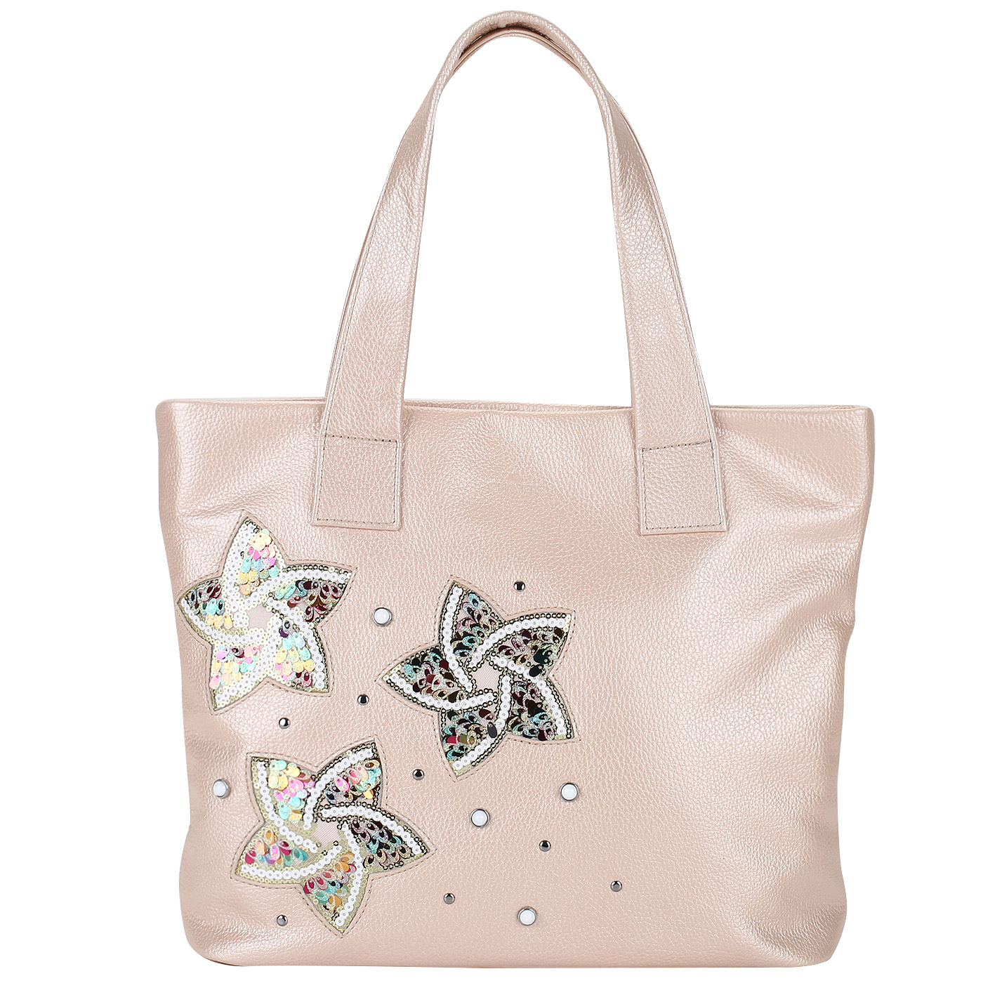 Chatte Кожаная женская сумка с декором