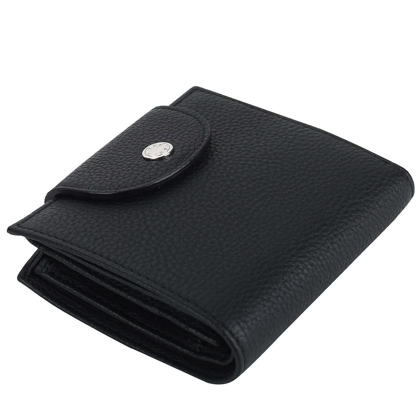 Кошелек из черной натуральной кожи Neri Karra 