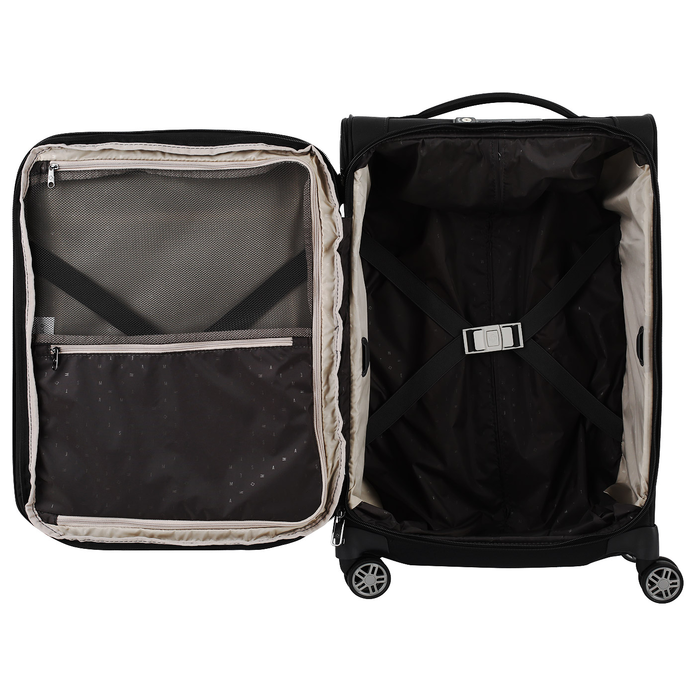 Чемодан маленький S тканевый с кодовым замком Samsonite Airea