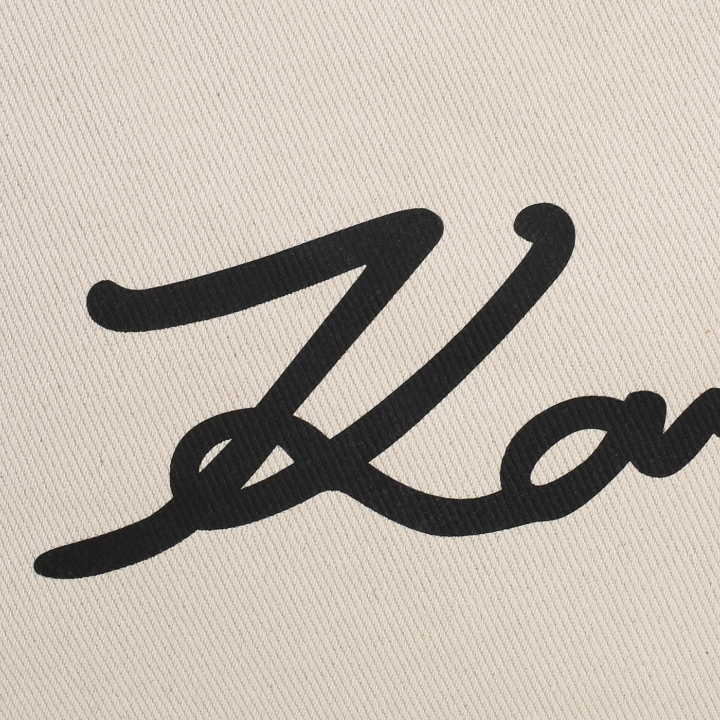 Текстильная сумка Karl Lagerfeld Signature