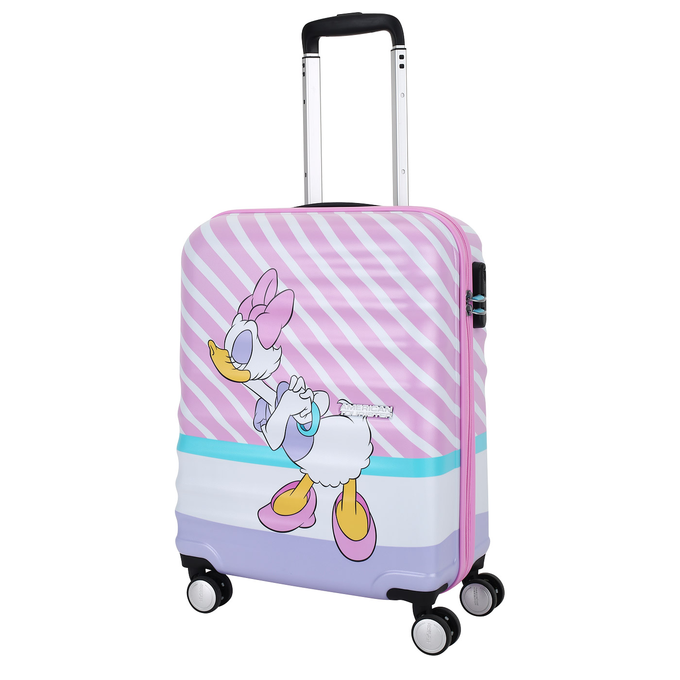 American Tourister Чемодан для ручной клади из поликарбоната с кодовым замком