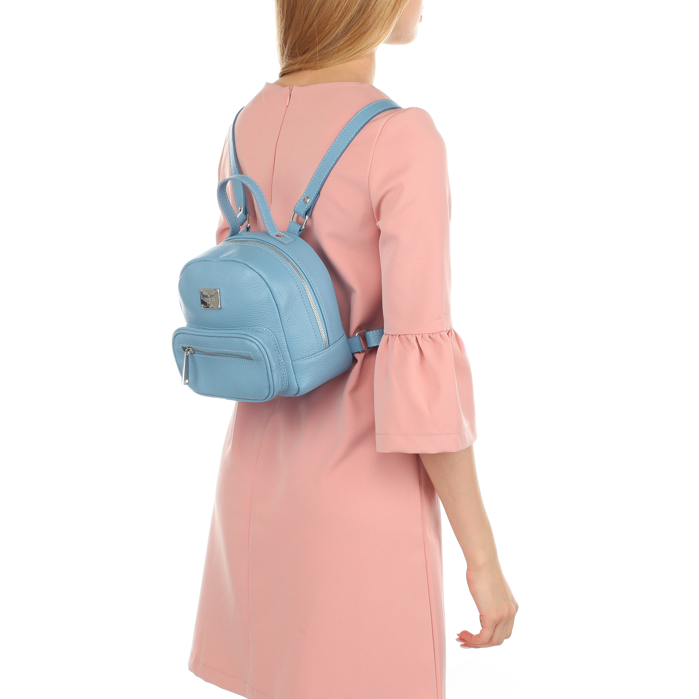 Маленький женский рюкзак из натуральной кожи Chatte 