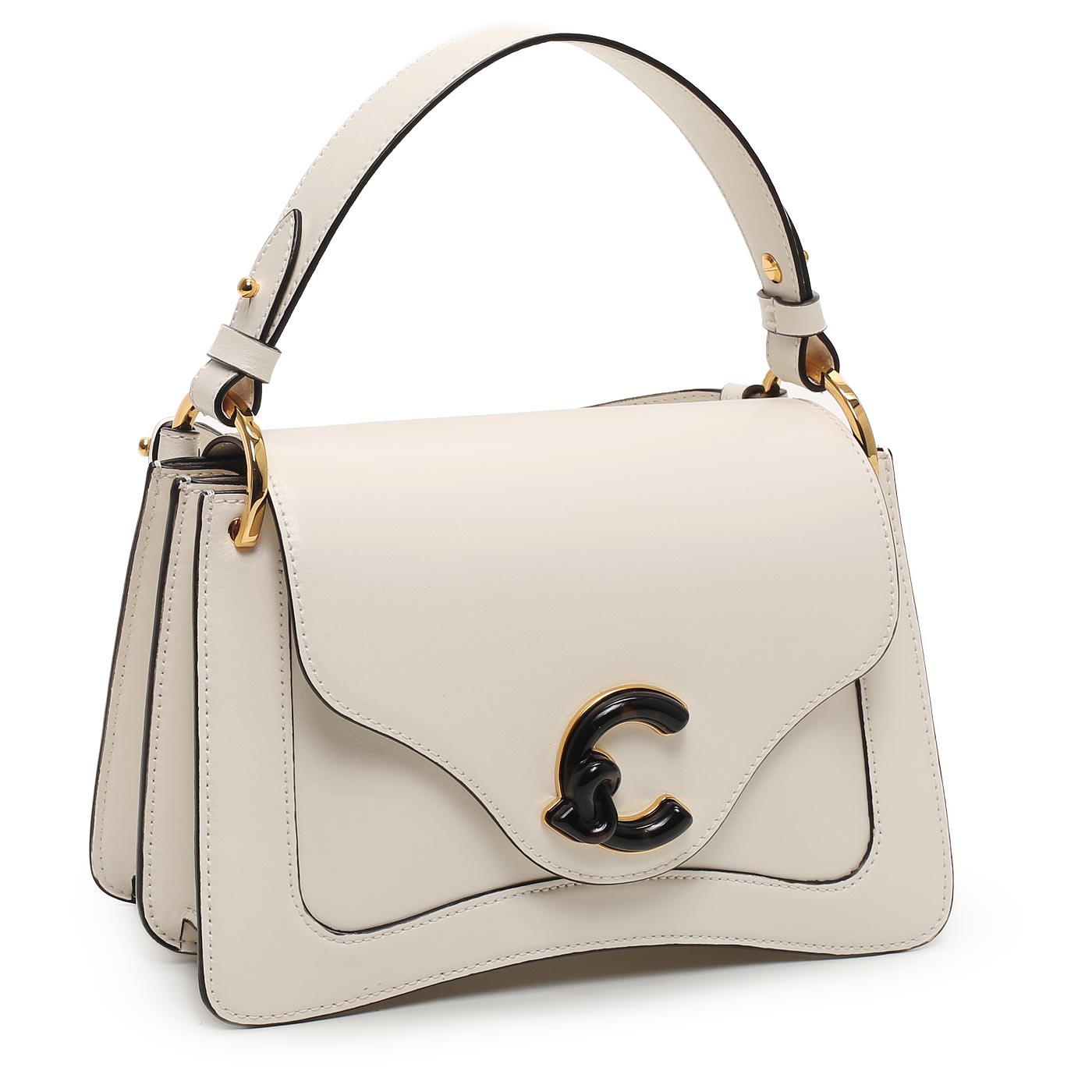 Кожаная сумка Coccinelle Coccinelle C-Me Calf and Marb