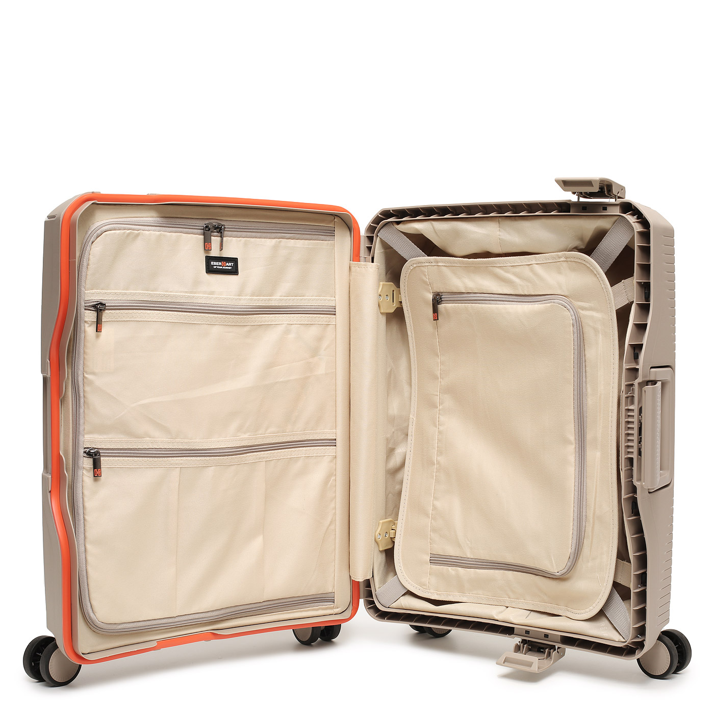 Чемодан для ручной клади из полипропилена Eberhart Click