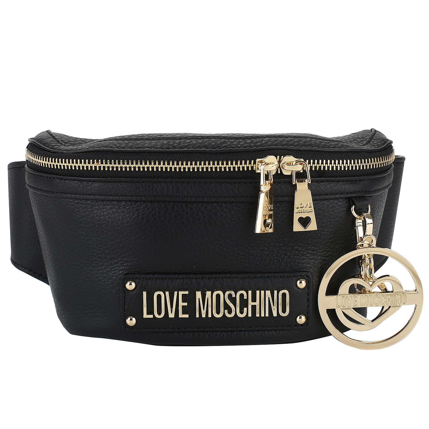 Love Moschino Кожаная поясная сумочка