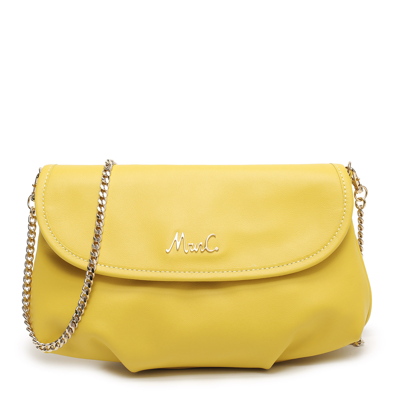 Marina Creazioni Кожаная сумка с цепочкой