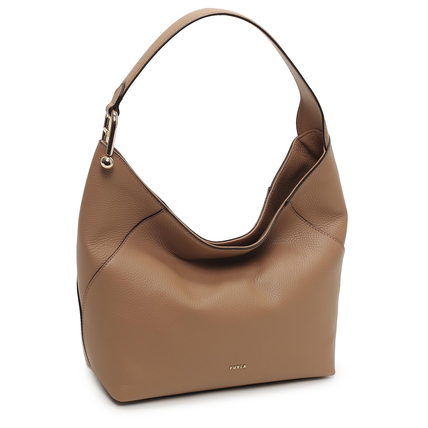 Кожаная сумка Furla Lara