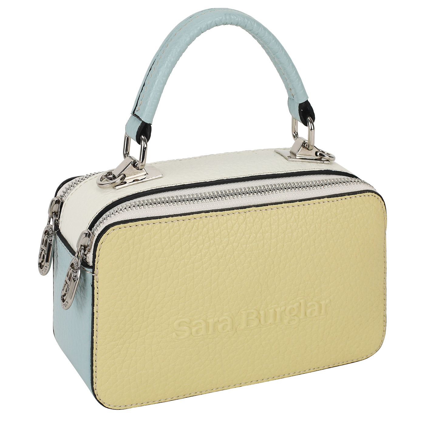 Кожаная сумка через плечо Sara Burglar Giorgia Qerida