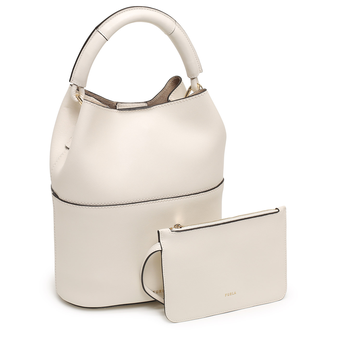 Кожаная сумка Furla Sfera