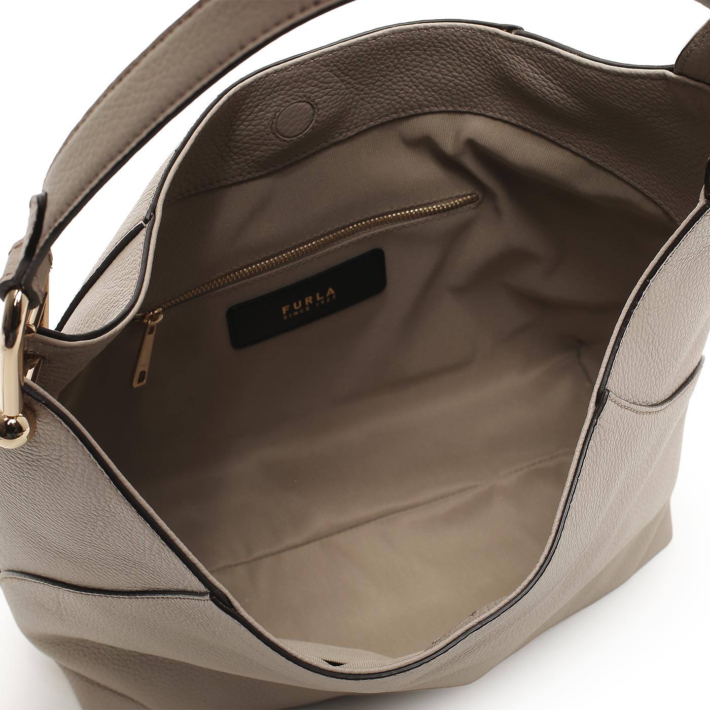Кожаная сумка Furla Lara