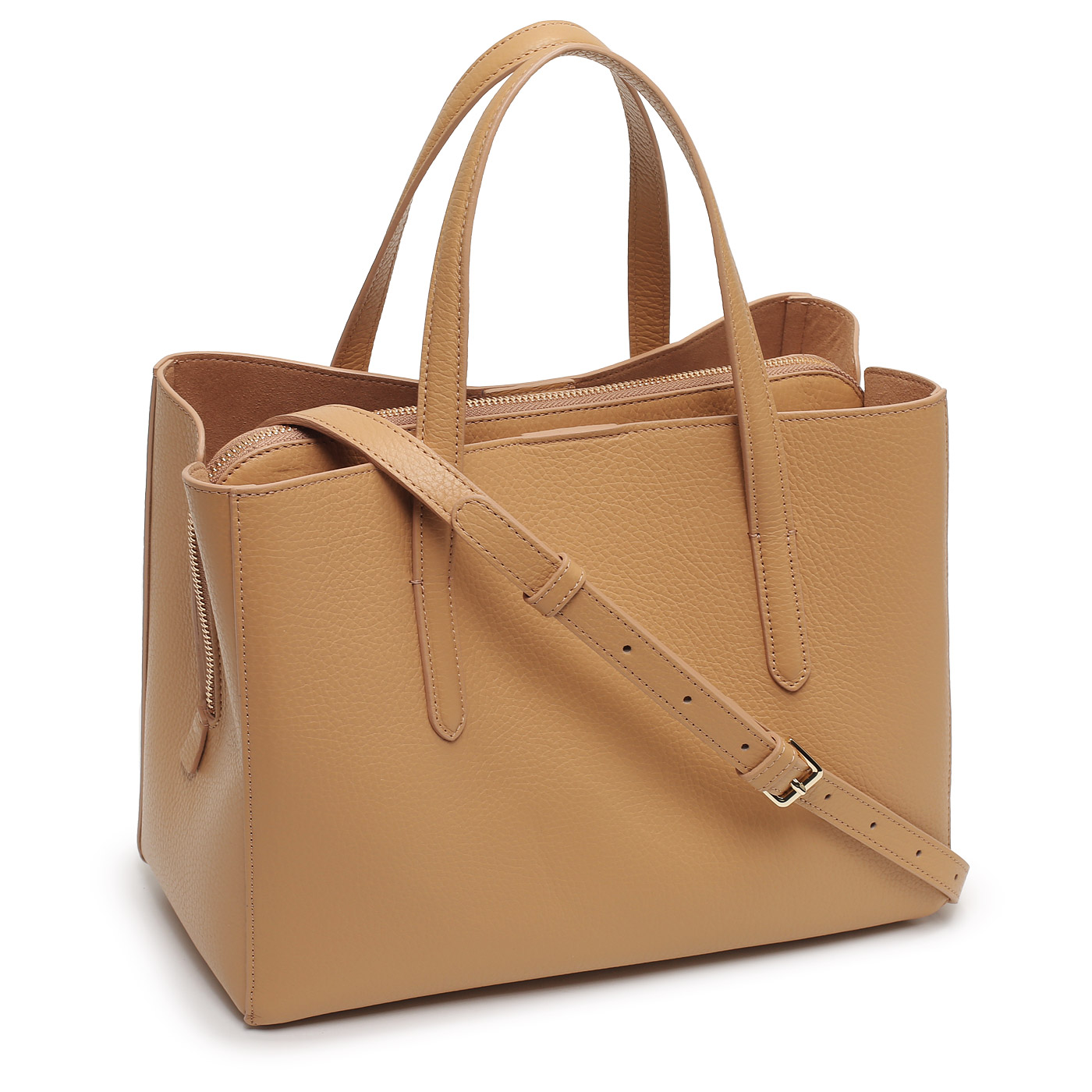 Кожаная сумка Aurelli Soft