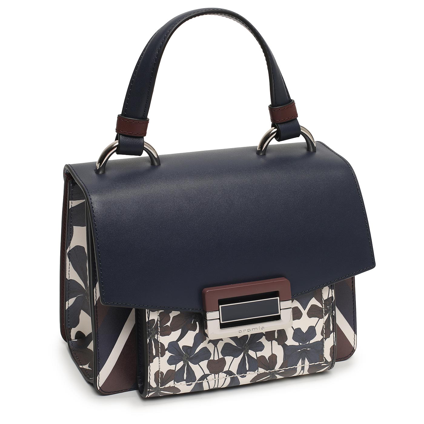 Кожаная сумка Cromia Miss College