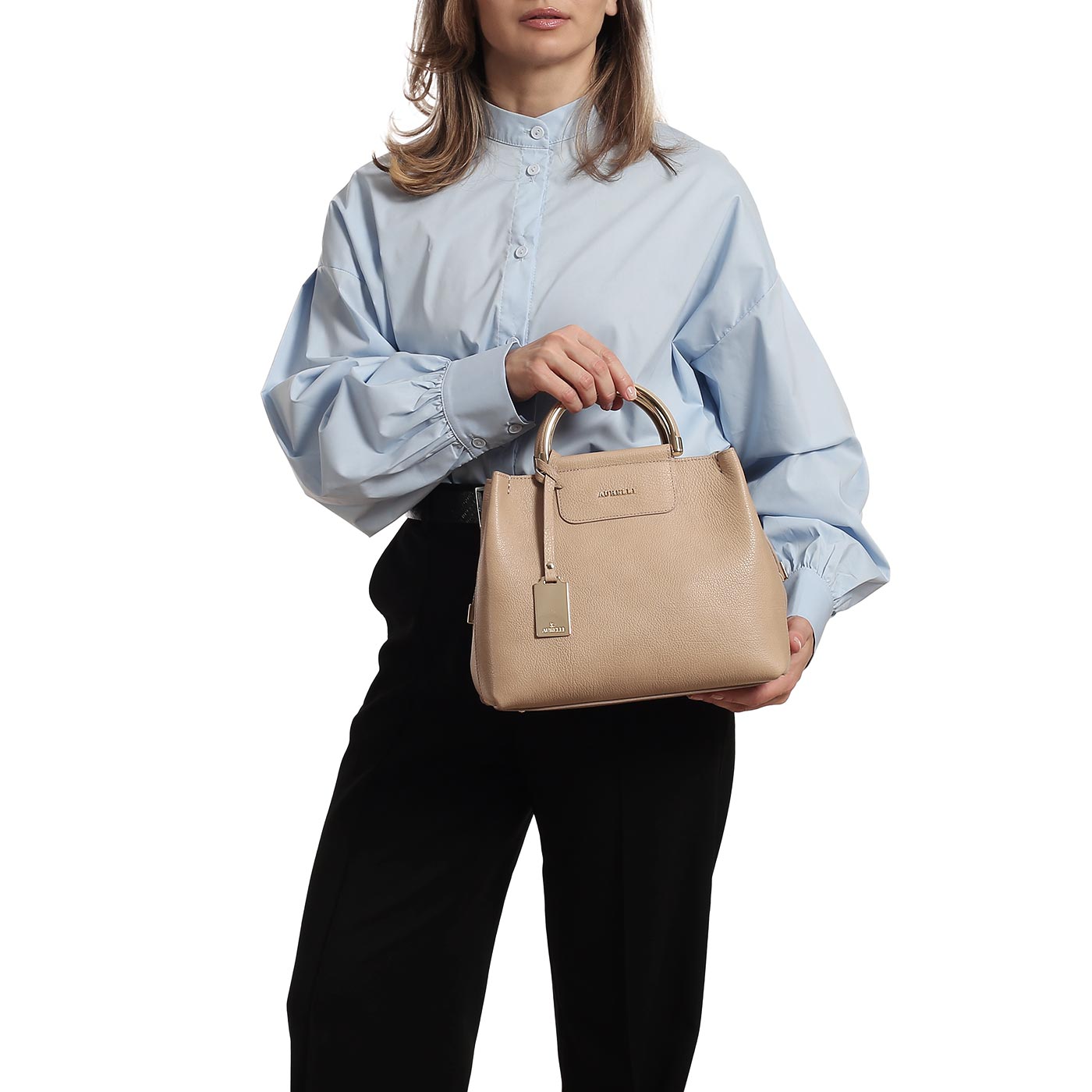Кожаная сумка Aurelli Soft