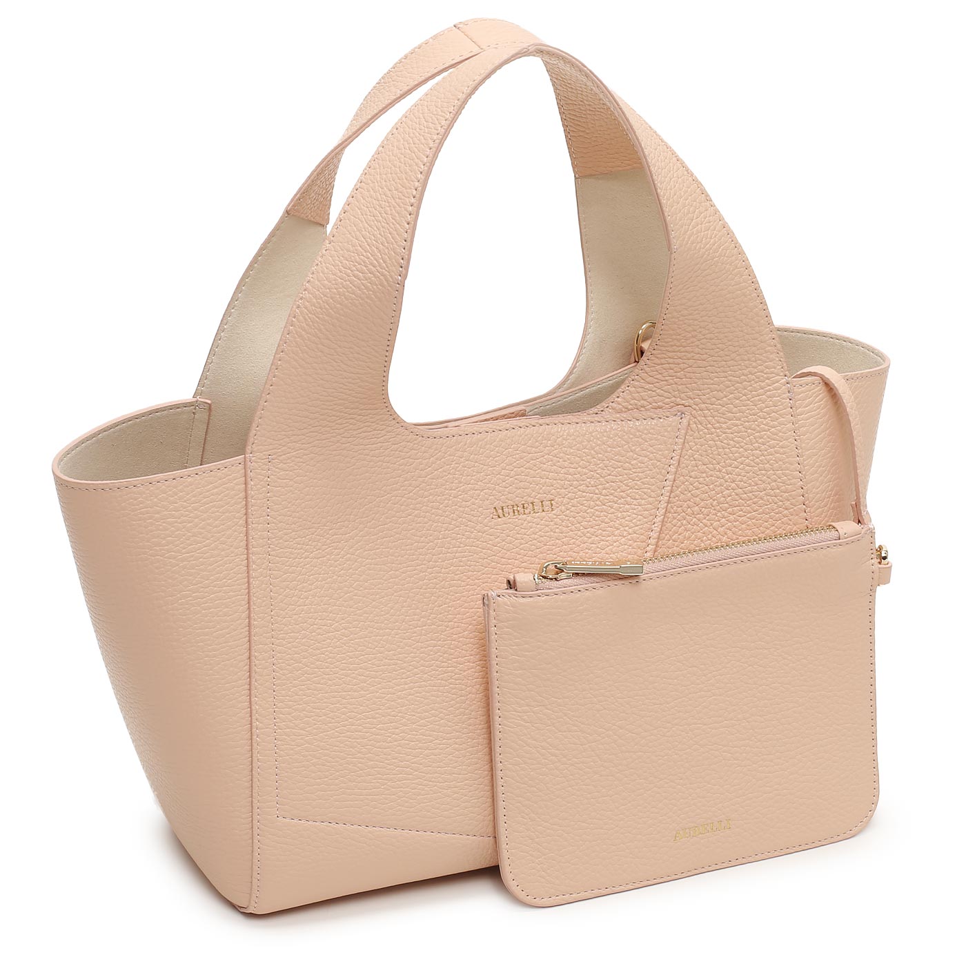 Кожаная сумка Aurelli Saffiano