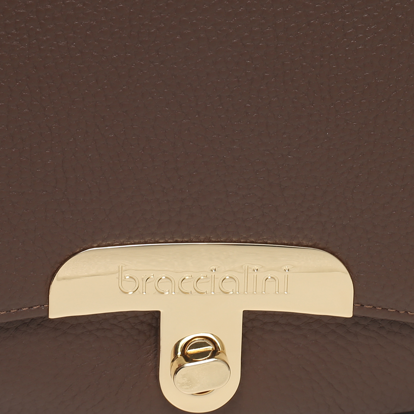 Кожаная сумка Braccialini Michelle